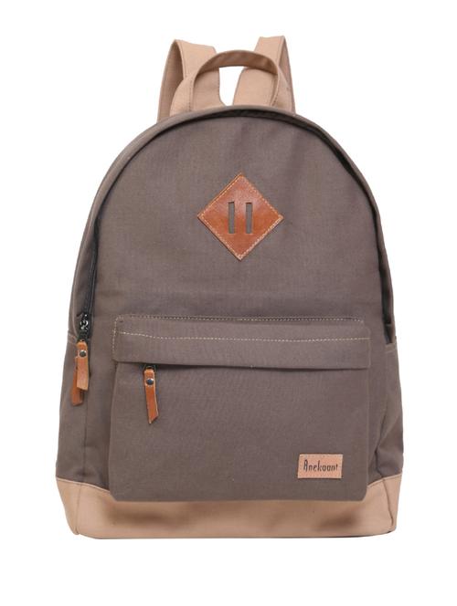 brown canvas backpack - 10008261 - Very Small Image - 1
