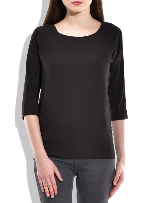 black polyester top - 10016575 - Very Small Image - 1