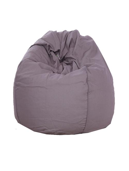 grey cotton bean bag cover - 10052290 - Very Small Image - 1