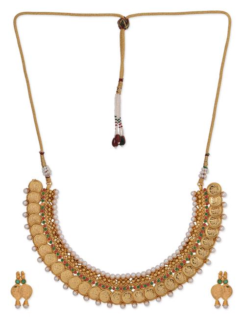 gold coin necklace set - 1005655 - Very Small Image - 1