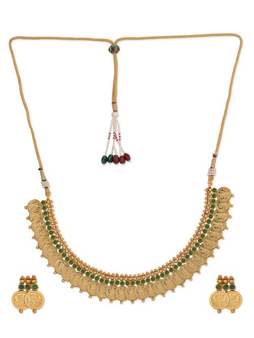 gold coin necklace set - 1005686 - Very Small Image - 1