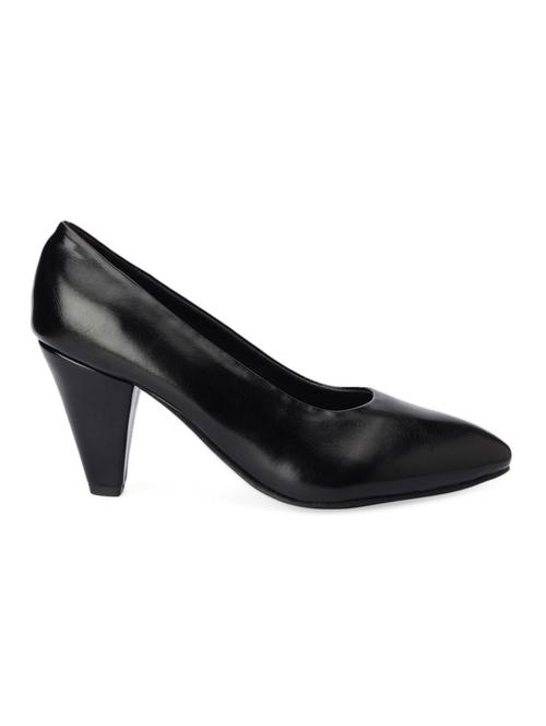 black leatherette pumps - 1005743 - Very Small Image - 1