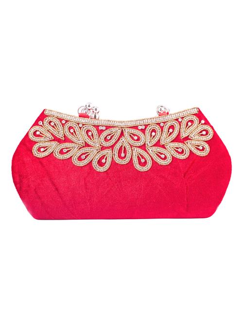 red velvet clutch - 1007072 - Very Small Image - 1