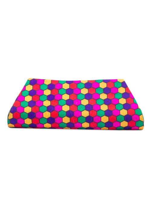 Multicolor Geometric Clutch - 1007112 - Very Small Image - 1