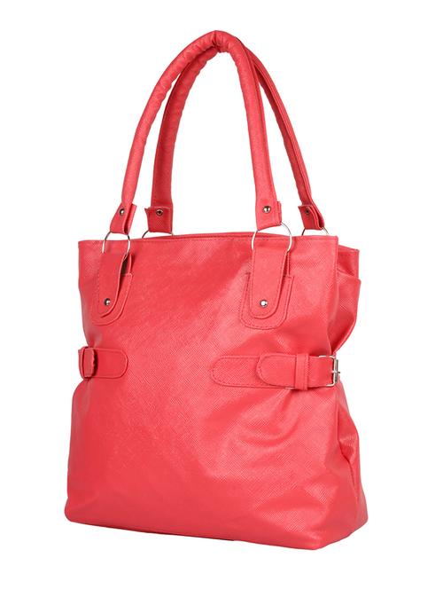 pink leatherette handbag - 10080179 - Very Small Image - 1