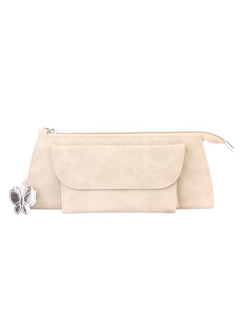 beige crescent shape wallet - 1008020 - Very Small Image - 1