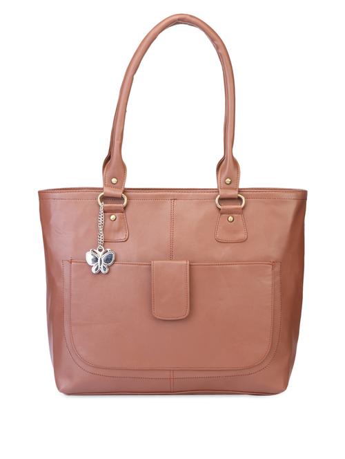 brown leatherette handbag - 1008141 - Very Small Image - 1