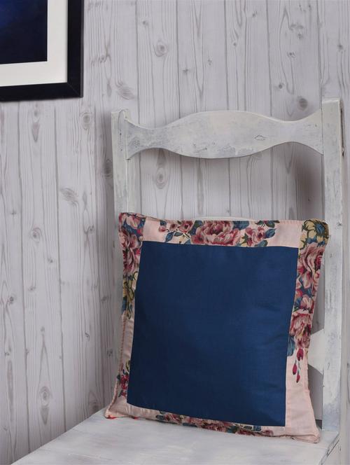 floral print border cushion cover - 1008283 - Very Small Image - 1
