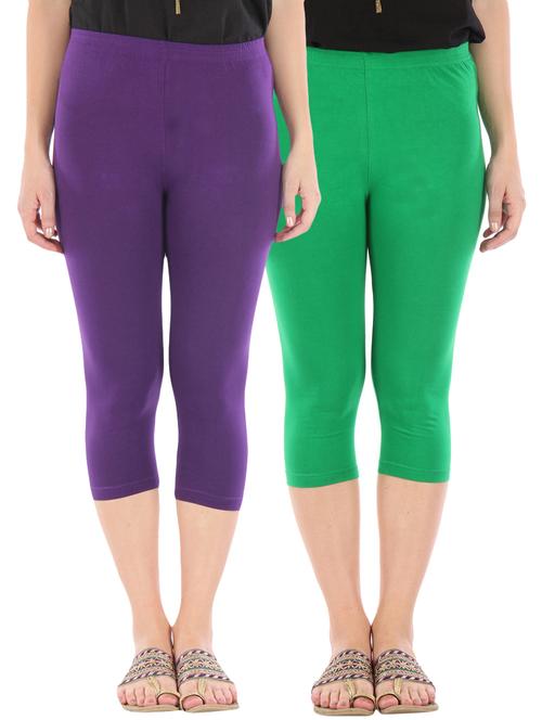 set of 2 capri leggings - 10087210 - Very Small Image - 1