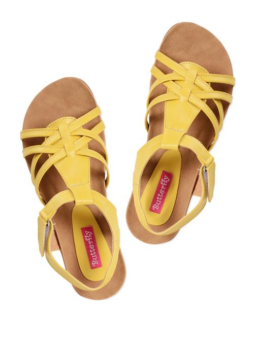 yellow flat sandals - 1011144 - Very Small Image - 1