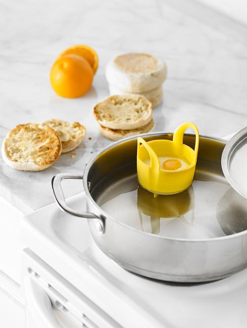 egg poacher(single) -w/handle - 10114023 - Very Small Image - 1