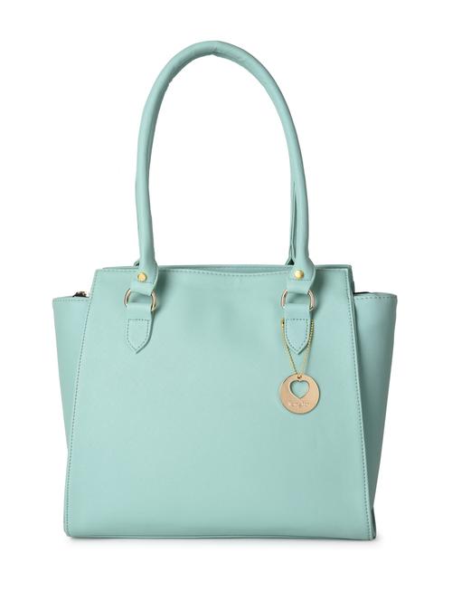 blue leatherette handbag - 10157133 - Very Small Image - 1