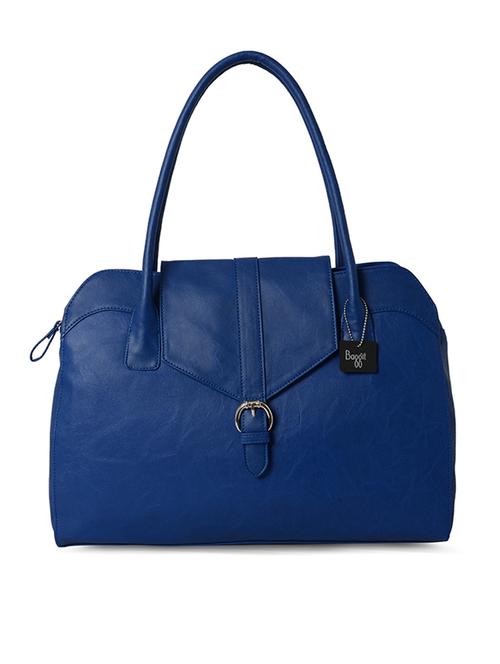 blue leatherette handbag - 10157622 - Very Small Image - 1