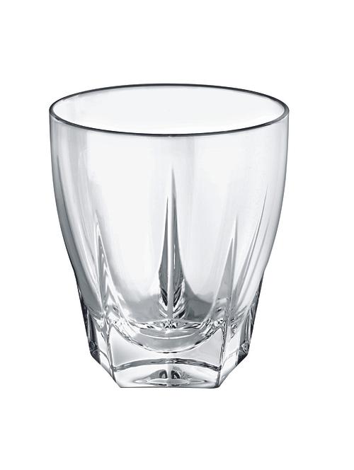 transparent hexagonal bottom glass tumbler - 1016223 - Very Small Image - 1