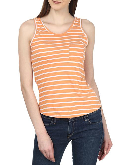 pocket patch striped top - 10164992 - Very Small Image - 1