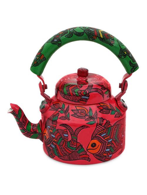 pink painted aluminium tea kettle - 1016912 - Very Small Image - 1