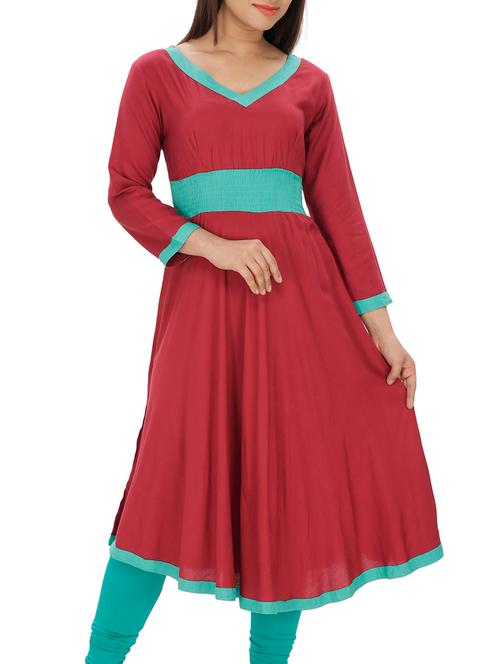 women's asymmetric kurta - 10170616 - Very Small Image - 1