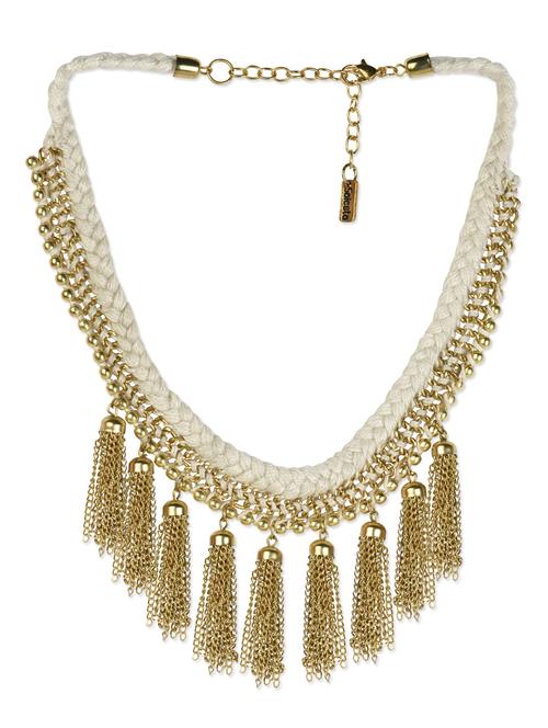 braid chain tassel necklace - 1017566 - Very Small Image - 1