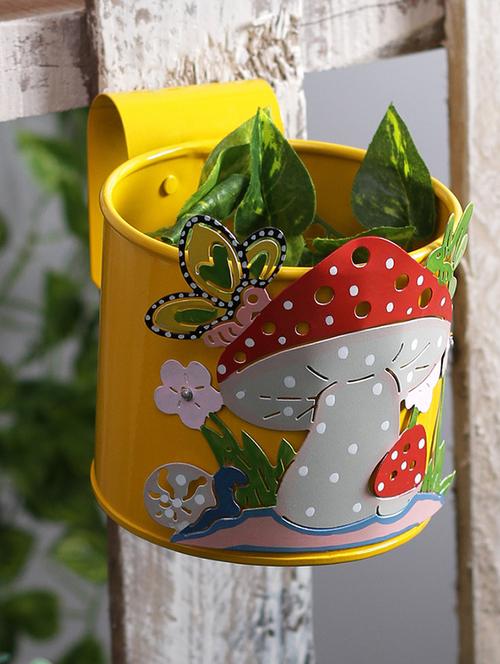 mushroom pot yellow - 10176733 - Very Small Image - 1