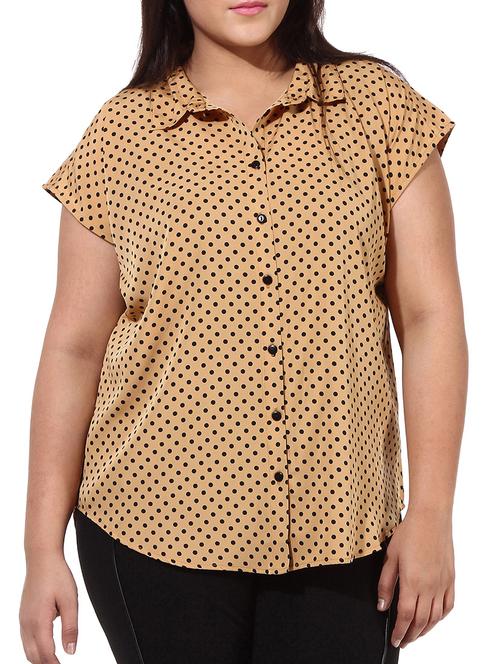 yellow polyester shirt - 10186034 - Very Small Image - 1