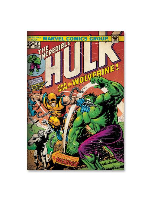hulk- wolverine poster (officially licensed) - 10186365 - Very Small Image - 1