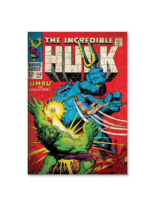 hulk- comics poster (officially licensed) - 10186374 - Very Small Image - 1