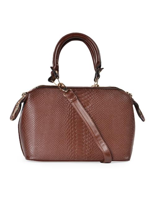 brown textured tote - 1020524 - Very Small Image - 1