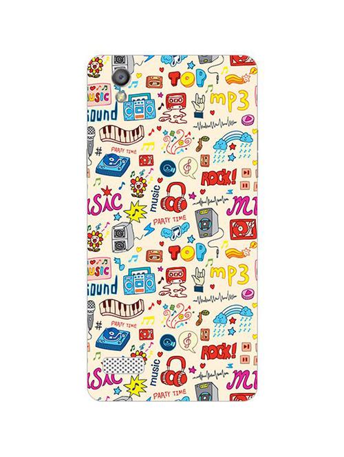 edesignhub designer silicone back cover for oppo a51 w - 10222056 - Very Small Image - 1