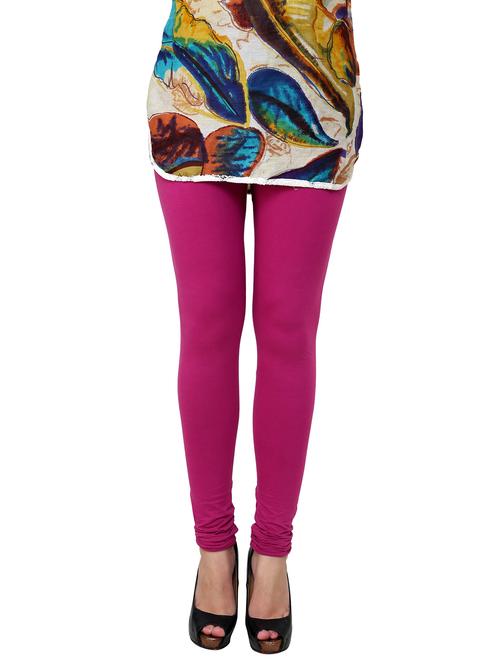 purple cotton leggings - 10229506 - Very Small Image - 1
