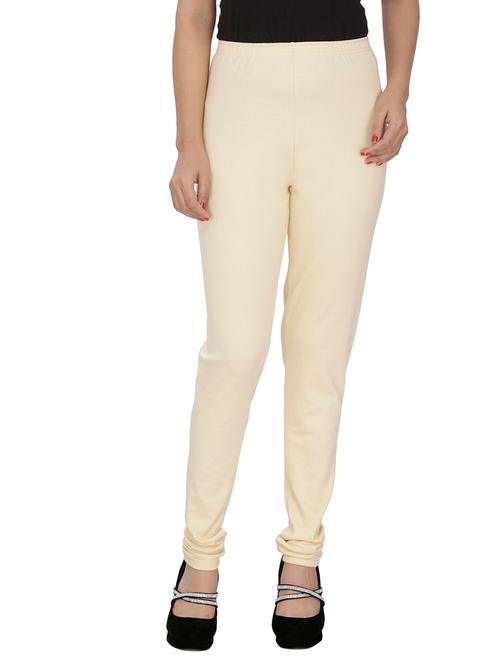 white cotton leggings - 10229579 - Very Small Image - 1