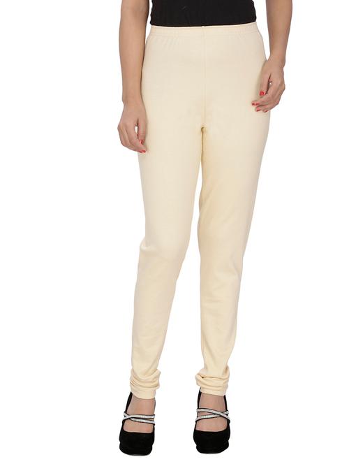 white cotton leggings - 10229585 - Very Small Image - 1