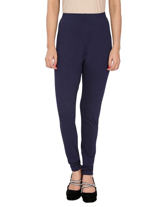 navy blue cotton leggings - 10229591 - Very Small Image - 1