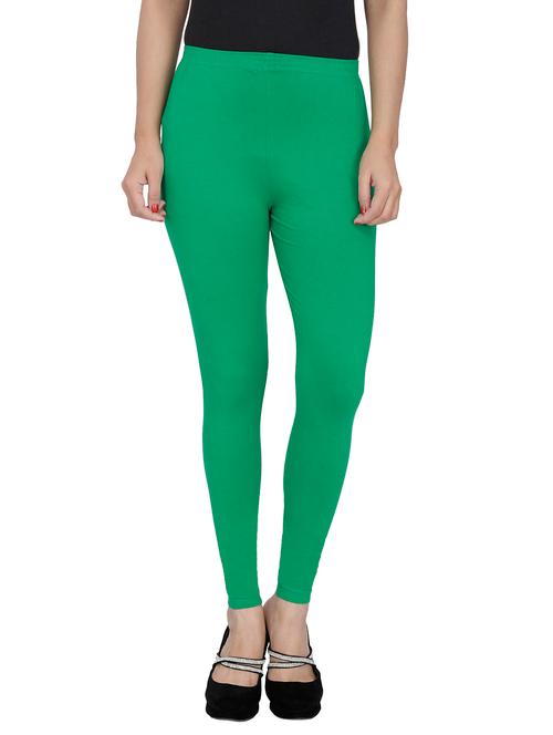 green cotton leggings - 10229622 - Very Small Image - 1