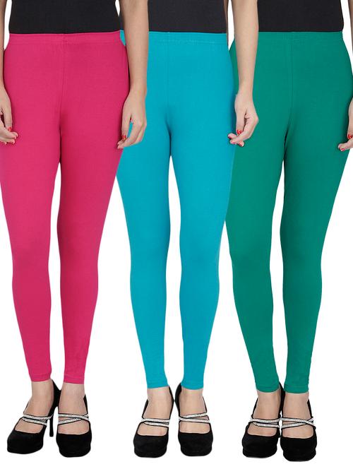 set of 3 solid legging - 10229652 - Very Small Image - 1