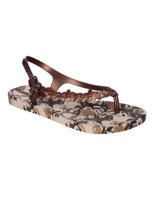 multi colored rubber flip flops - 10234566 - Very Small Image - 1