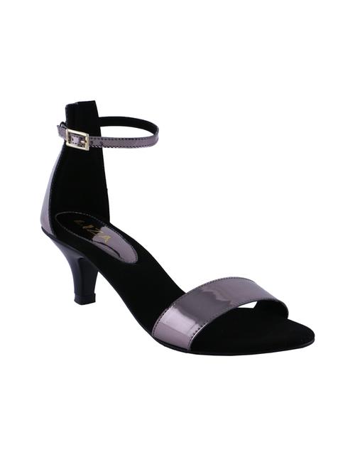 silver leatherette sandal - 10242320 - Very Small Image - 1