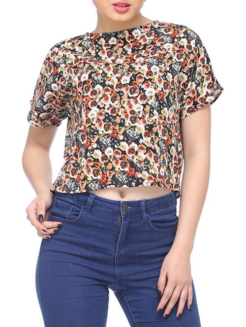 black polyester top - 10249972 - Very Small Image - 1
