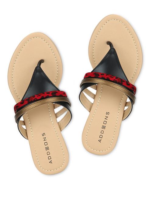 animal printed leatherette sandal - 1025537 - Very Small Image - 1