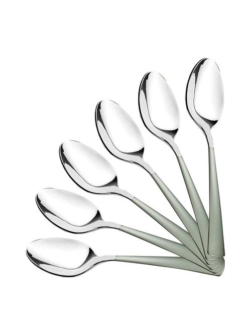 shapes aero satin tea spoon 6 pcs - 10256806 - Very Small Image - 1
