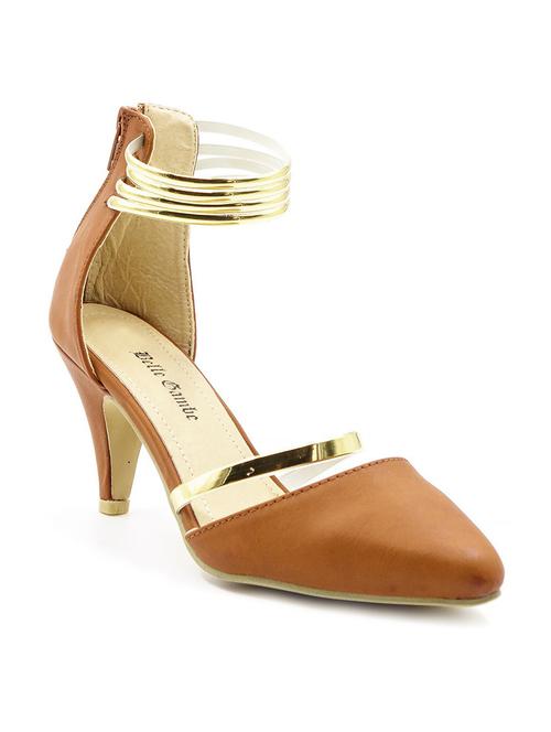 brown closed back sandal - 10260074 - Very Small Image - 1