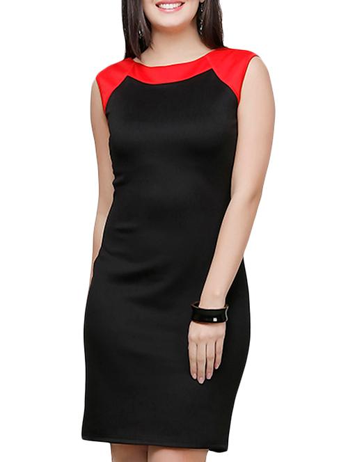 blue cotton aline dress - 10260364 - Very Small Image - 1