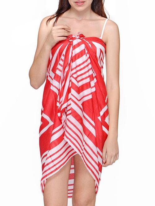 striped viscose striped sarong - 1026152 - Very Small Image - 1