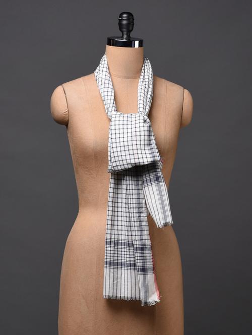 checks cotton scarf - 1026244 - Very Small Image - 1