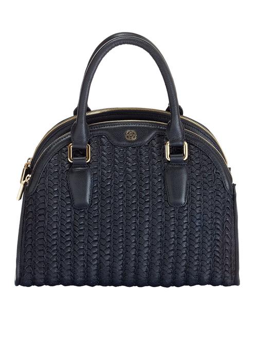 black textured leather handbag - 10269092 - Very Small Image - 1