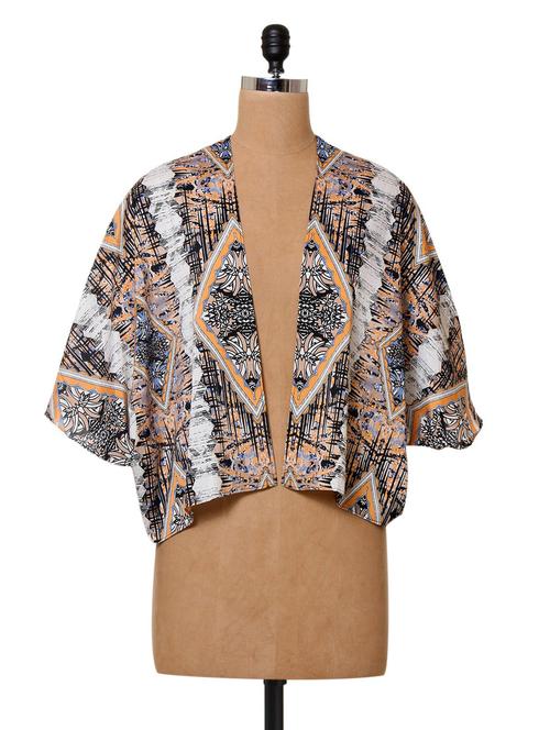 printed polyester shrug - 1027687 - Very Small Image - 1