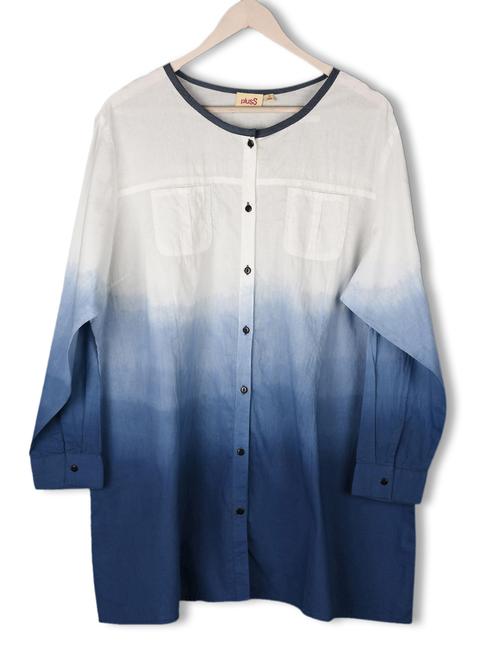ombre button down cotton shirt - 1028755 - Very Small Image - 1