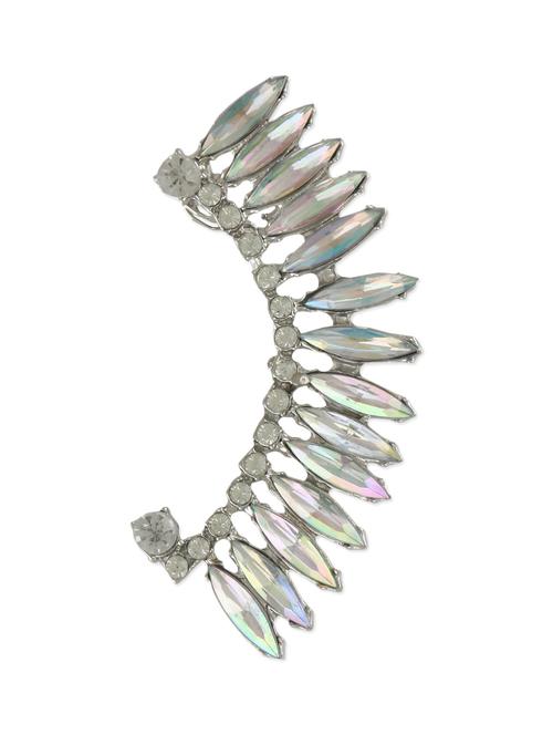 crystal feather statement left ear cuff - 1029551 - Very Small Image - 1