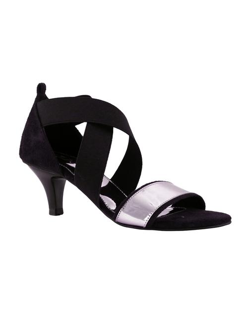 silver leatherette  sandal - 10295587 - Very Small Image - 1