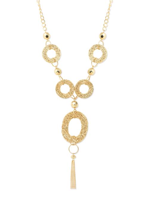 gold plated ring necklace - 1030368 - Very Small Image - 1