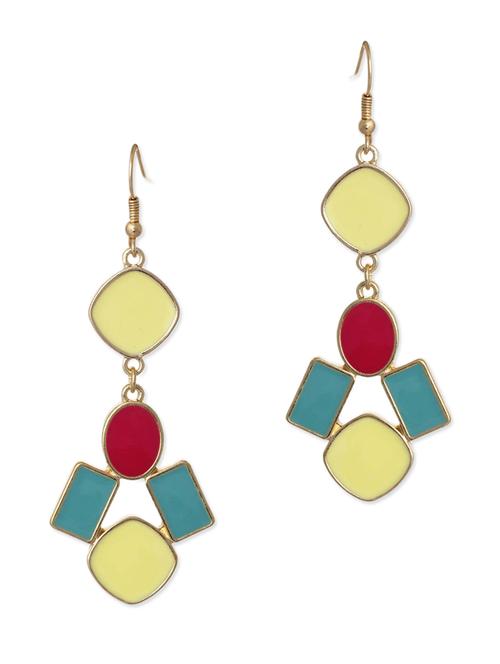 multi colored metal alloy earring - 10308176 - Very Small Image - 1